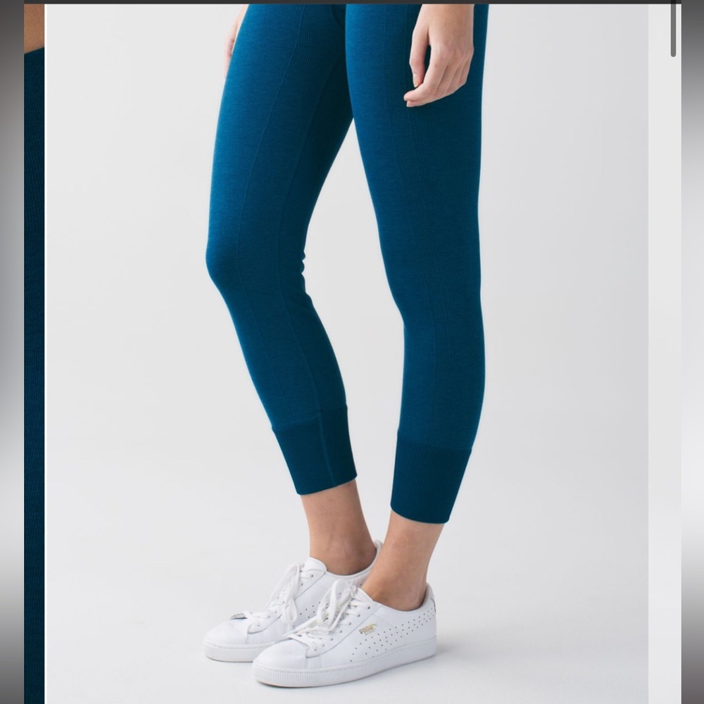 Lululemon | Ebb to Street Pants Heathered Poseidon- 6